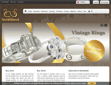 Tablet Screenshot of gold2send.com